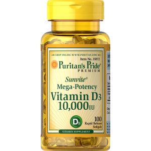 Puritans Pride vitamin D3 10,000IU(250mcg)